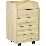 Caisson de bureau nino chêne clair Caisson de bureau nino chêne clair