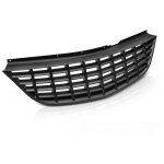 Calandre opel corsa d 06 - 10 noir mat