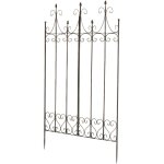 Calandre pour les plantes d'escalade en bronze flieser