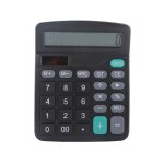 Einemgeld - calculatrice helect, calculatrice de bureau  fonction standard, noir