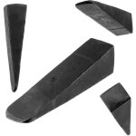Cale de fendage en acier - 16, 5 x 3, 5 x 4 cm - cale manuelle pour abattre et fendre le bois - solide ...
