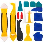 Cale lissage silicone, 16 pieces dissolvant silicone joint enleve joint silicone kit joint silicone utilis� ...
