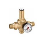 Caleffi - r�ducteur de pression � cartouche amovible 5360 1 - 1 / 4' - avec manom�tre 0�10 bar.