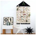 Calendrier de l'avent � remplir avec 24 poches et calendrier de no�l