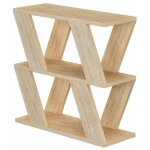 Cotecosy - calicosy - bout de canap 3 tablettes l60 cm - lazena
