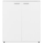 Calicosy - meuble � chaussures 2 portes 100x33, 4x108 cm d�cor blanc