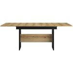 Calicosy - table rectangulaire 1 allonge esteban - l160 / 205 cm Calicosy - table rectangulaire 1 allonge esteban - l160 / 205 cm