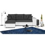 Bestmobilier - california - canapé d'angle réversible - convertible avec coffre et étagère de rangement ... Bestmobilier - california - canapé d'angle réversible - convertible avec coffre et étagère de rangement ...