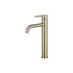 Fortifura - calvi mitigeur lavabo rehaussé 33. 1cm laiton brossé Fortifura - calvi mitigeur lavabo rehaussé 33. 1cm laiton brossé