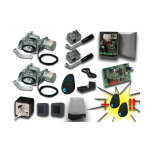 Came - kit motorisation 001frog - a24e frog - a24e 24v type 1
