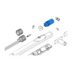 Came pi�ce d�tach�e groupe moteur + frein amico 24v 88001 - 0137