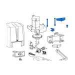 Pièce détachée set accessoires fast40 119rid380 - came Pièce détachée set accessoires fast40 119rid380 - came