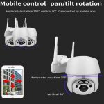 Camra ptz full hd 1080p camra ip motorise extrieure webcam wifi ir