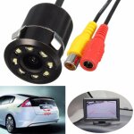 Cam�ra de recul cam�ra de recul voiture camping - car suv 9 led avec fil couleurs lm - 728t