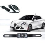 Cam�ra de recul cam�ra de vue arri�re voiture camping - car 7 led sans fil infrarouge couleurs