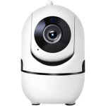 Cam�ra de s�curit� wifi / ip - int�rieur. capteur cmos sans fil?compatible avec tuya smart life. infrarouge ...