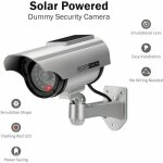 Camra de surveillance interieur / exterieur - factice camra surveillance  l'nergie solaire appareil ...
