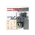 M - e - cam�ra de surveillance s�curit� ext�rieure ptz double objectif ip hd 6mp 4g sans fil zoom 60x ...