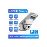 Me - camra wifi 4g rverbre ptz ip sans fil 5mp 1920p 2560p extrieur sony imx335 5x zoom optique voix ...