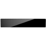 Campaver nativ radiateur plinthe 1000w verre massif noir astrakan intuis k161425