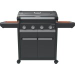 Campingaz - bbq gaz premium 4 w 38423 - grille culinary et plancha fonte rversible