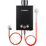 [jamais utilis�] camplux chauffe - eau � gaz de 6l / min avec housse de pluie, chauffe - eau instantan�s ...