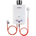 [jamais utilis�] camplux chauffe - eau � gaz de 6l / min avec housse de pluie, chauffe - eau instantan�s ...