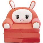 Canap� 2 en 1 pliable pour enfants avec design ludique