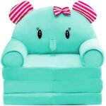 Canap� 2 en 1 pliable pour enfants - fauteuil cartoon convertible