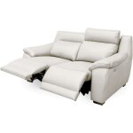 Venesetti - canap 2 places avec 2 relax en 100% tout cuir pais luxe italien - 2 relax lectriques, ...