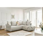 Bobochic - xs - canap d'angle l convertible coffre leon angle droit beige