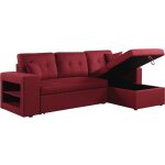 Habitat et jardin - canapé d'angle convertible / réversible 'axel' - 3 places - rouge Habitat et jardin - canapé d'angle convertible / réversible 'axel' - 3 places - rouge
