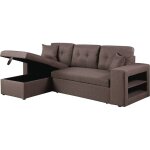 Habitat et jardin - canapé d'angle convertible / réversible 'axel' - 3 places - taupe Habitat et jardin - canapé d'angle convertible / réversible 'axel' - 3 places - taupe