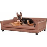 Canap� chien grande taille - fauteuil pour grand chiens lit sur�lev� sur pieds en bois avec coussin orthop�tiq ...