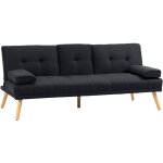 Canap� convertible 3 places design scandinave inclinaison dossier r�glable 3 niveaux dossier centrale ...