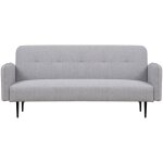 Concept - usine - canap� convertible 3 places en tissu gris berne