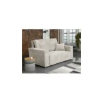 Tendencio - canap� convertible stario 2 places en velours c�tel� beige