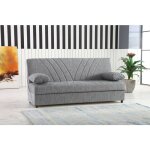 Canapé dmalama, canapé conteneur 3 places avec 2 coussins inclus, canapé de salon en tissu rembourré ... Canapé dmalama, canapé conteneur 3 places avec 2 coussins inclus, canapé de salon en tissu rembourré ...