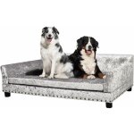 Bingo paw - canapé pour gros chien de luxe en velours lit surélevé pour chien grande taille déhoussable ... Bingo paw - canapé pour gros chien de luxe en velours lit surélevé pour chien grande taille déhoussable ...