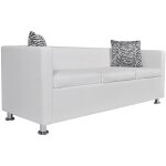 Helloshop26 - canap - lit 3 places lit d'invit convertible de salon lit de jour pliable de salle de ...