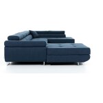 Les tendances - canapé panoramique convertible romano tissu - rangement et appuie - têtes réglables - ... Les tendances - canapé panoramique convertible romano tissu - rangement et appuie - têtes réglables - ...