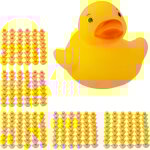 Canard bain 3, 5cm, lot de 240, jouet de baignoire caoutchouc, petits et grands, format classique, déco, ... Canard bain 3, 5cm, lot de 240, jouet de baignoire caoutchouc, petits et grands, format classique, déco, ...