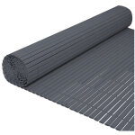 Swanew - canisse double face pvc, gris anthracite, 1. 4 x 4 m, rsistant aux uv tapis de protection visuelle ...