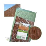 Suinga - canisse en osier brise - vue balcon 1 x 5 m, osier naturel foug�re , dissimulation 75% pour ...
