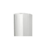 Canisse en pvc blanc - 90% d'occultation - long 12 m, hauteur 1. 20 m