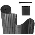 Canisse en pvc, brise - vue en pvc clôture d'intimité protection de visibilité résistant uv et aux intempéries ... Canisse en pvc, brise - vue en pvc clôture d'intimité protection de visibilité résistant uv et aux intempéries ...