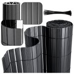 Einfeben - canisse en pvc, brise - vue en pvc clture d'intimit protection de visibilit rsistant uv ...