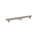 Nicoll - caniveau de douche docia faible hauteur avec grille - 50x890 mm Nicoll - caniveau de douche docia faible hauteur avec grille - 50x890 mm