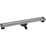 Caniveau de douche � l'italienne acier inox � carreler avec siphon �vacuation, drain de cabine de douche ...