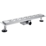 Acezanble - caniveau de douche italienne en acier inox siphon sol d'évacuation pour salle de bain rectangulair ... Acezanble - caniveau de douche italienne en acier inox siphon sol d'évacuation pour salle de bain rectangulair ...